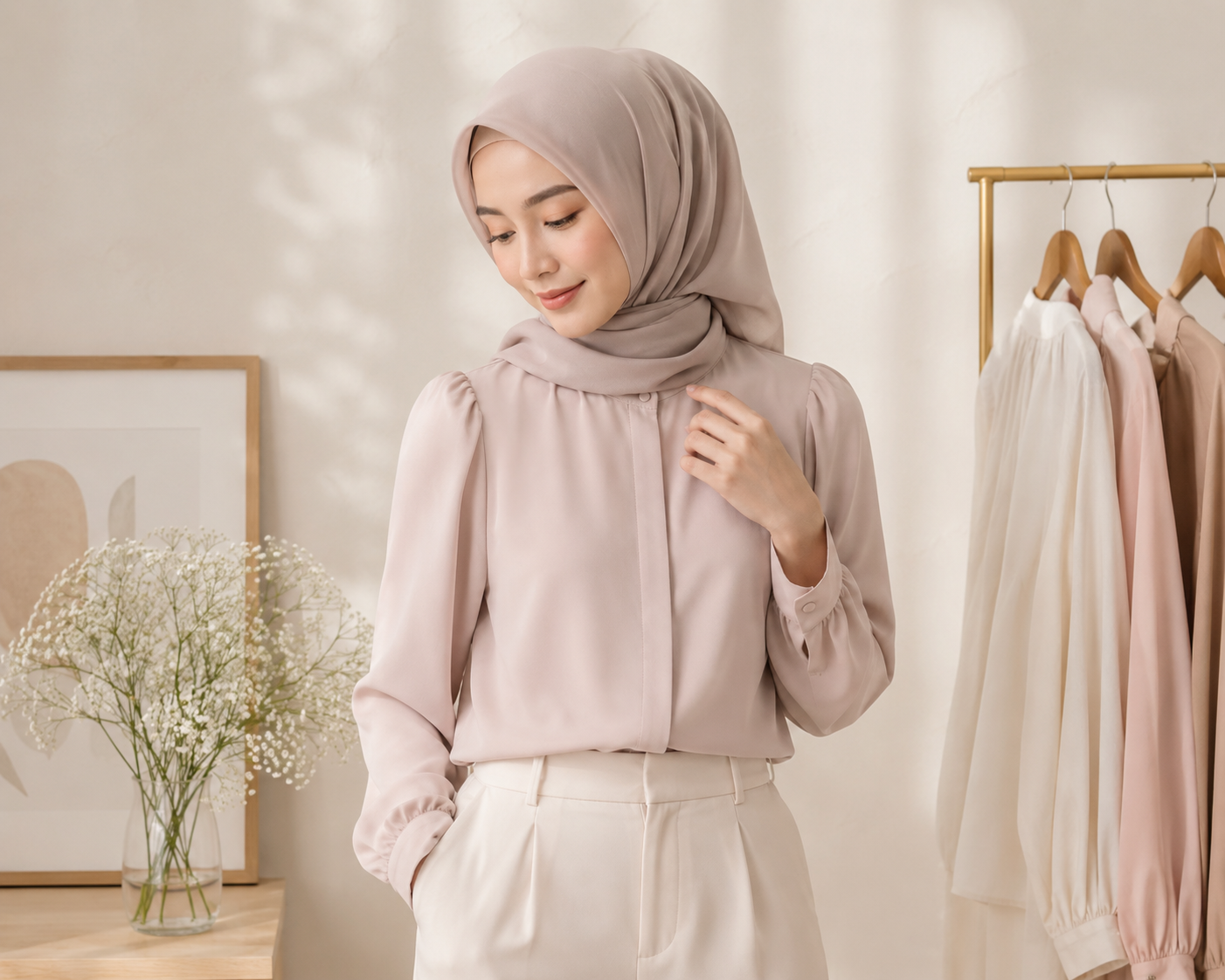 Blouse Wanita Simple